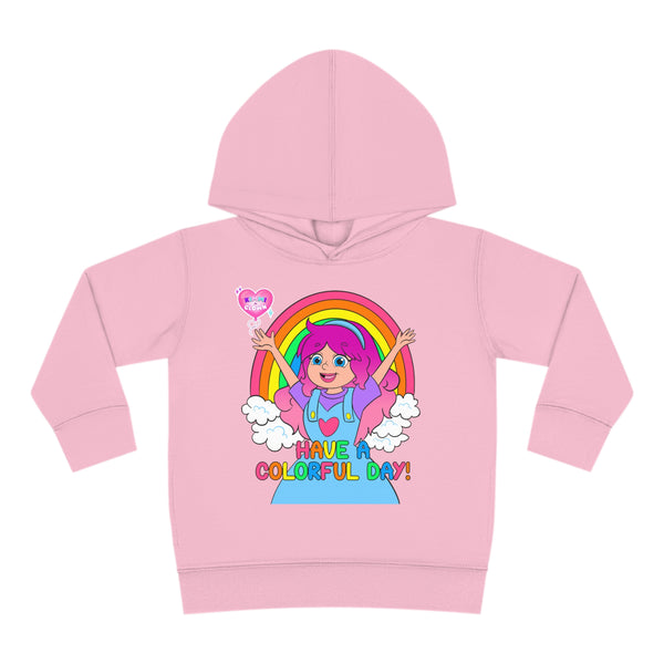KIMMI THE CLOWN™ HAVE A COLORFUL DAY! TODDLER HOODIE