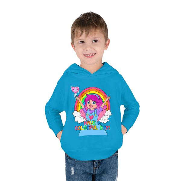 KIMMI THE CLOWN™ HAVE A COLORFUL DAY! TODDLER HOODIE