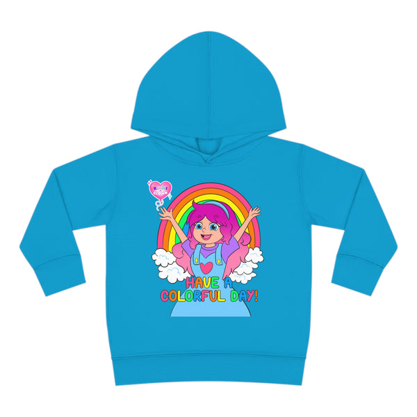 KIMMI THE CLOWN™ HAVE A COLORFUL DAY! TODDLER HOODIE