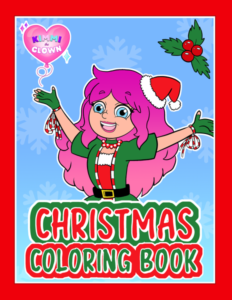 KIMMI THE CLOWN™ CHRISTMAS COLORING BOOK