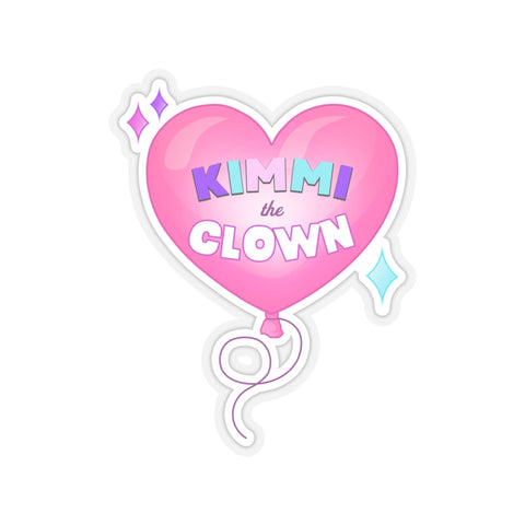 KIMMI THE CLOWN LOGO STICKER