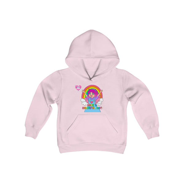 KIMMI THE CLOWN™ HAVE A COLORFUL DAY! KIDS HOODIE