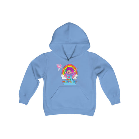 KIMMI THE CLOWN™ HAVE A COLORFUL DAY! KIDS HOODIE