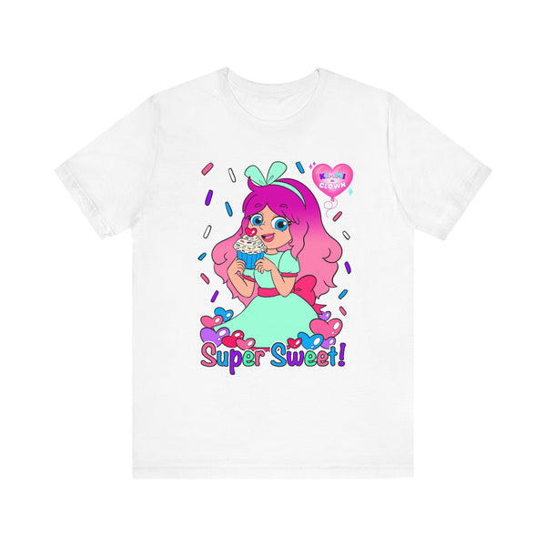 KIMMI THE CLOWN™ SUPER SWEET! ADULT T-SHIRT