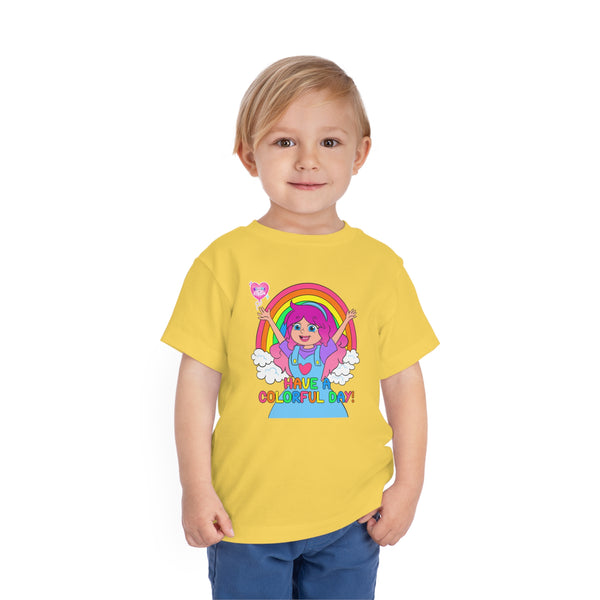 KIMMI THE CLOWN™ HAVE A COLORFUL DAY! TODDLER T-SHIRT