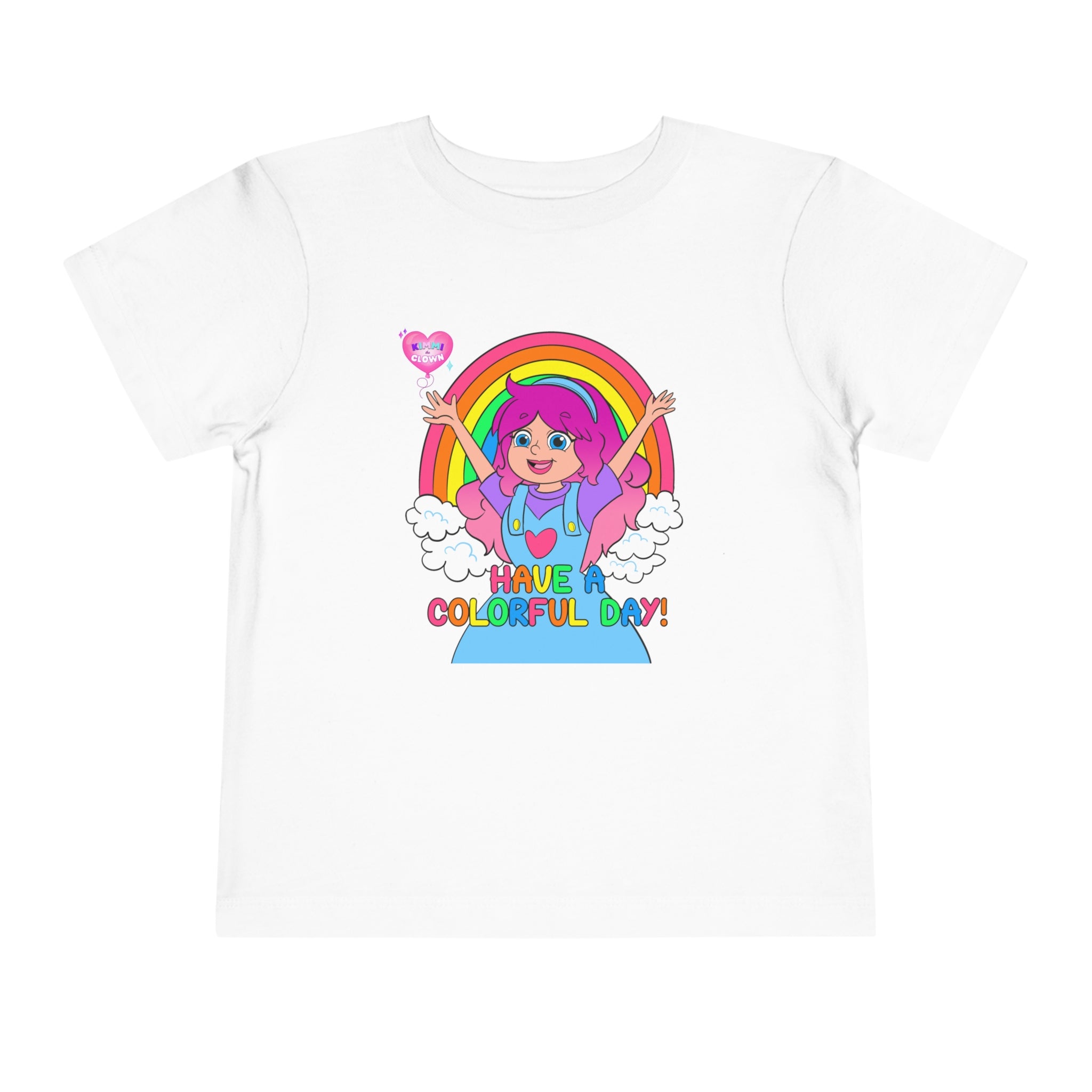 KIMMI THE CLOWN™ HAVE A COLORFUL DAY! TODDLER T-SHIRT