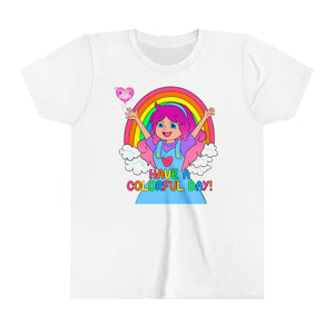 KIMMI THE CLOWN™ HAVE A COLORFUL DAY! KIDS T-SHIRT