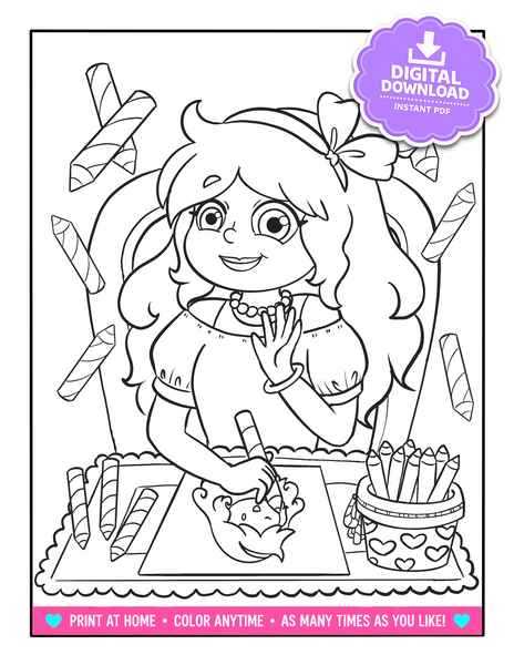Kimmi The Clown Coloring Book Vol. 2 - Digital Download