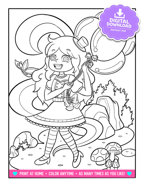 Kimmi The Clown Coloring Book Vol. 1 - Digital Download