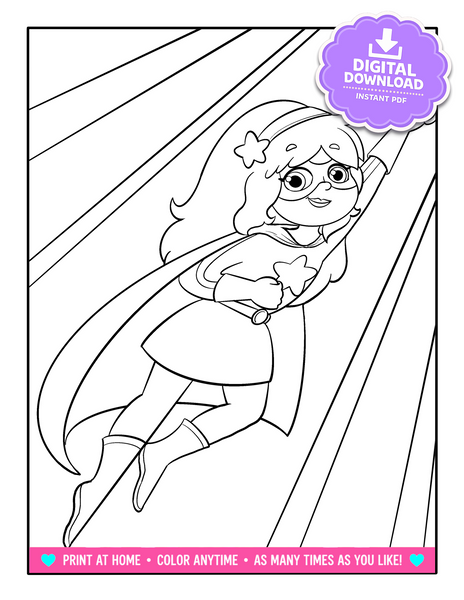 Kimmi The Clown Let's Dress-Up Coloring Book - Digital Download
