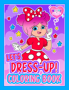 KIMMI THE CLOWN™ LET'S DRESS-UP! COLORING BOOK