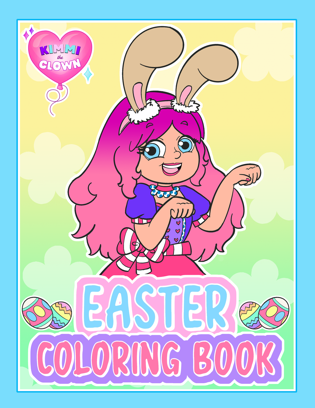 KIMMI THE CLOWN™ EASTER COLORING BOOK – Kimmi The Clown