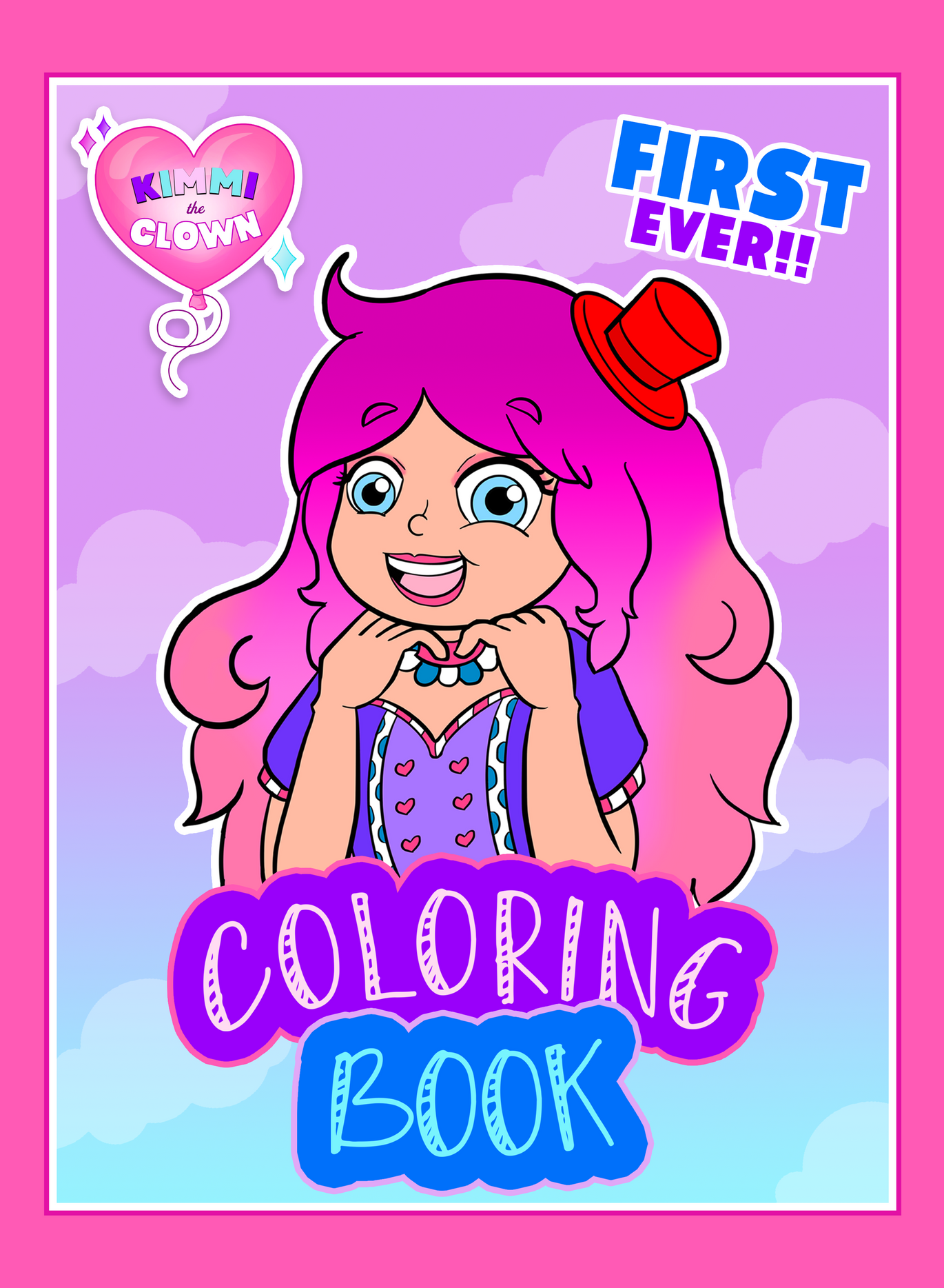 Kimmi The Clown Easter Coloring Book