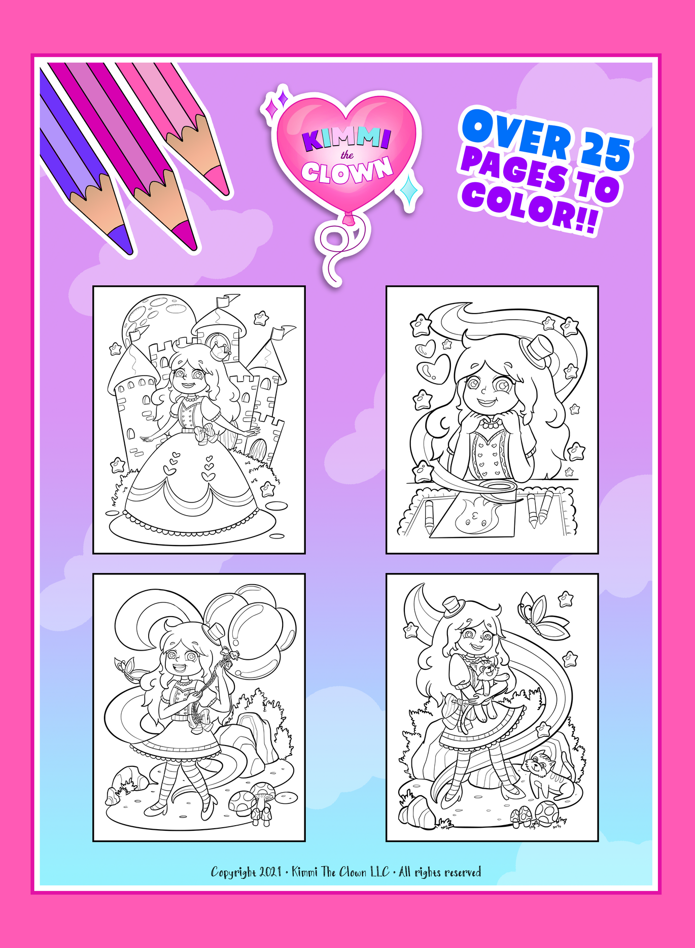 Kimmi The Clownâ First Ever Coloring Book â Kimmi The Clown Kimmi The Clownâ First Ever Coloring Book â Kimmi The Clown